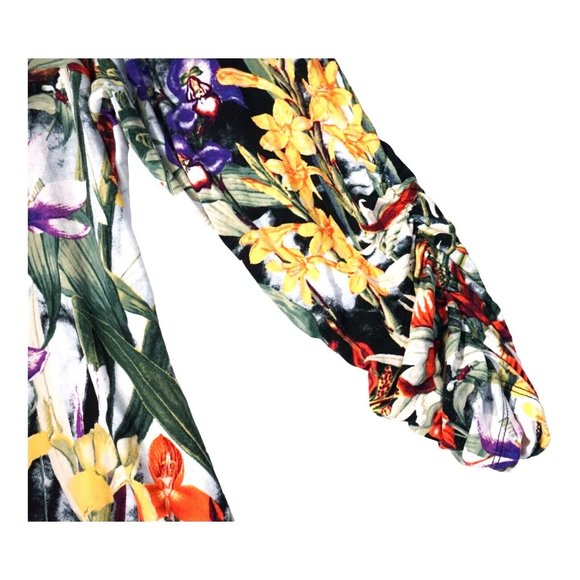 Philosophy Republic Clothing Woman's Flower Print Trapeze Tunic  Size XL - Picture 6 of 6